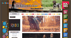 Desktop Screenshot of le-chasseur.com